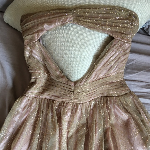 Short Strapless Prom/Event Dress - Picture 3 of 5